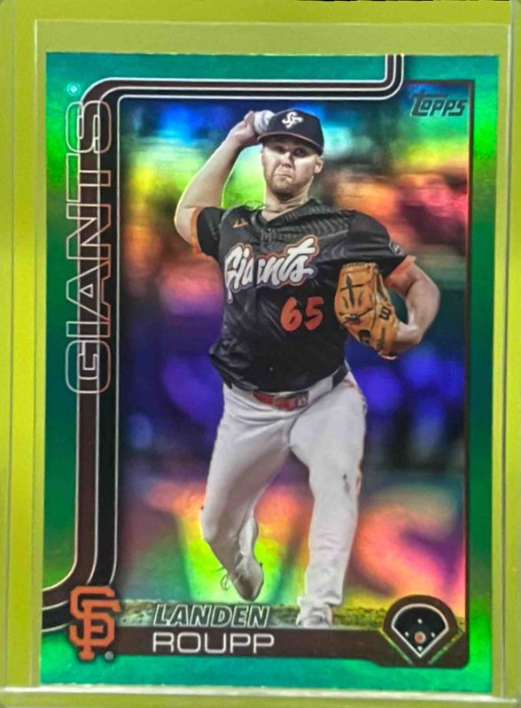 2025 Topps Update #US135 Green Rainbow Foil /99