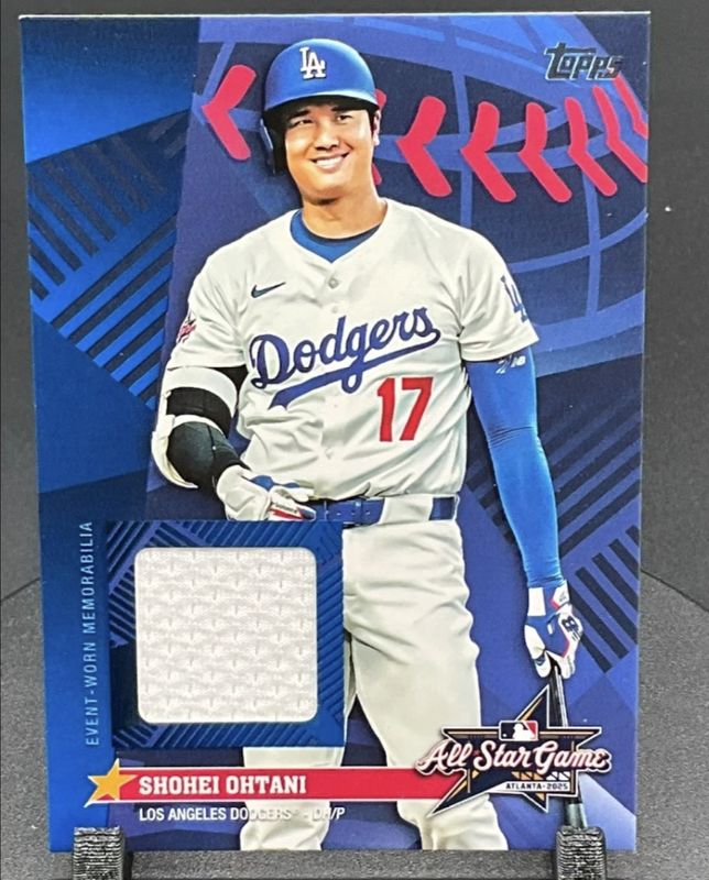 Shohei Ohtani 2025 Topps Update #AS-SO All-Star Stitches Price