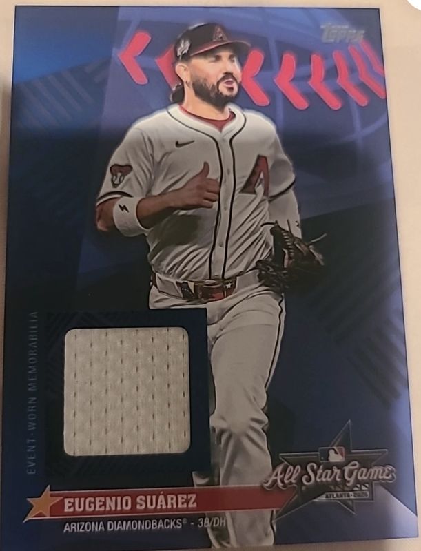 2025 Topps Update #AS-ES All-Star Stitches