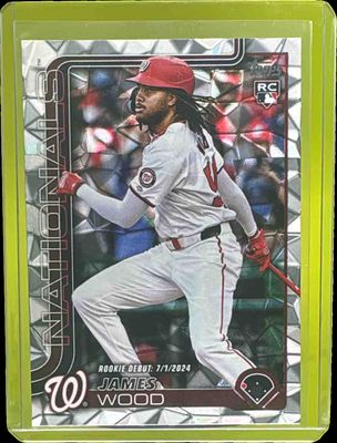 2025 Topps Update #US218 Rookie Debut - Diamante Foil