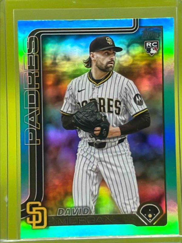 2025 Topps Update #US348 Aqua Rainbow Foil