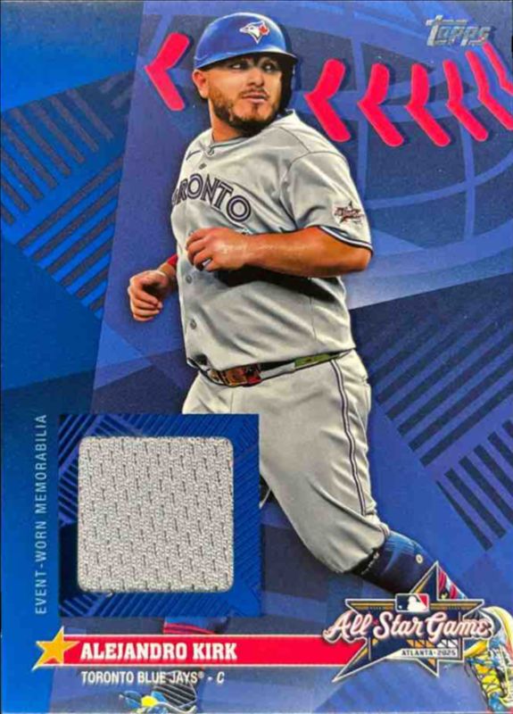 2025 Topps Update #AS-AK All-Star Stitches