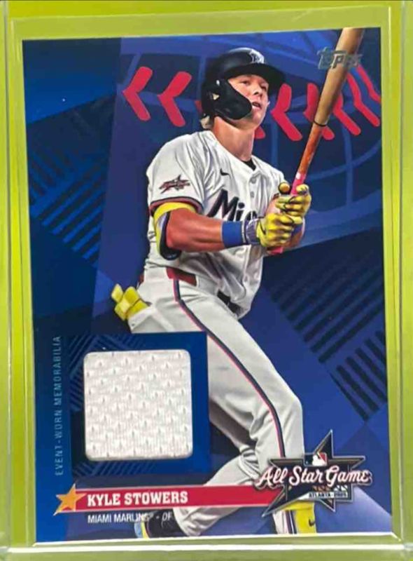 2025 Topps Update #AS-KS All-Star Stitches