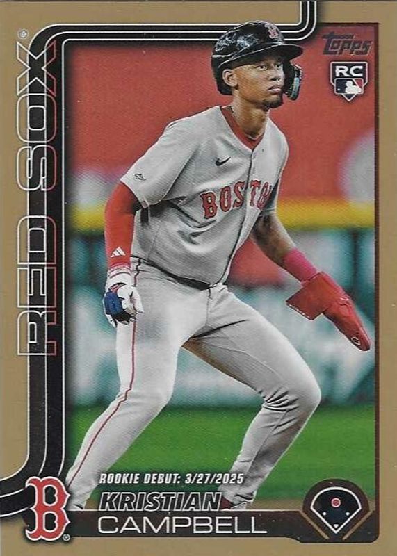 2025 Topps Update #US129 Rookie Debut - Gold /2025
