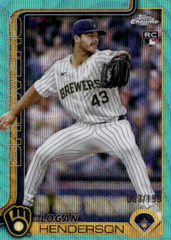 2025 Topps Update #US137 Aqua Rainbow Foil