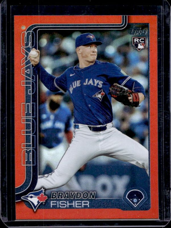 2025 Topps Update #US89 Orange Rainbow Foil /25