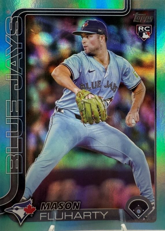 2025 Topps Update #US138 Aqua Rainbow Foil