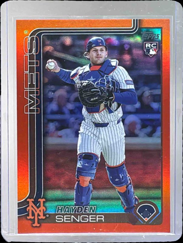 2025 Topps Update #US126 Orange Rainbow Foil /25