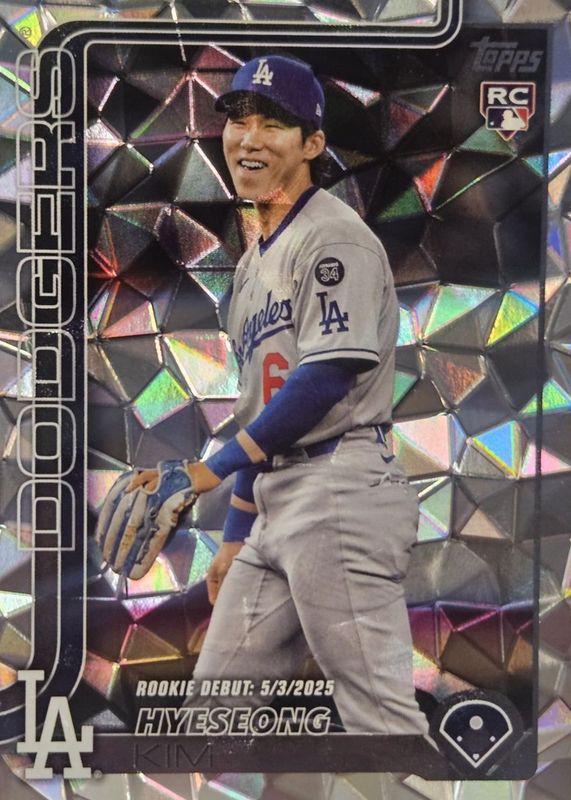 2025 Topps Update #US312 Rookie Debut - Diamante Foil