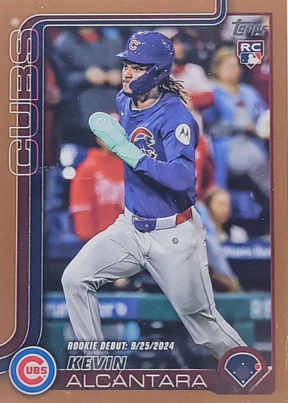 2025 Topps Update #US128 Rookie Debut - Gold /2025