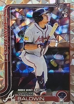 2025 Topps Update #US113 Rookie Debut - Diamante Foil
