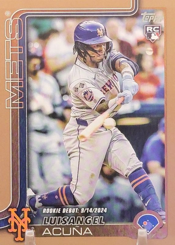 2025 Topps Update #US336 Rookie Debut - Gold /2025
