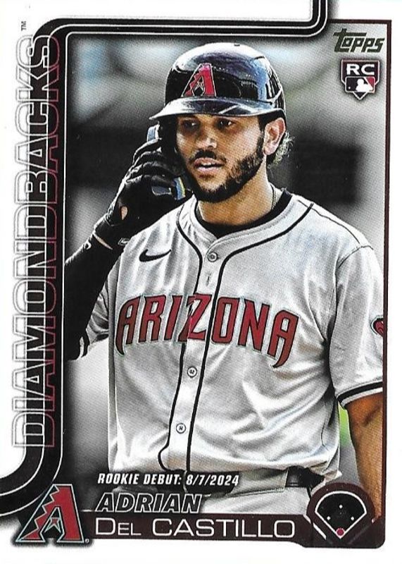 2025 Topps Update #US267 Rookie Debut - Golden Mirror Image Variation /(SSP)