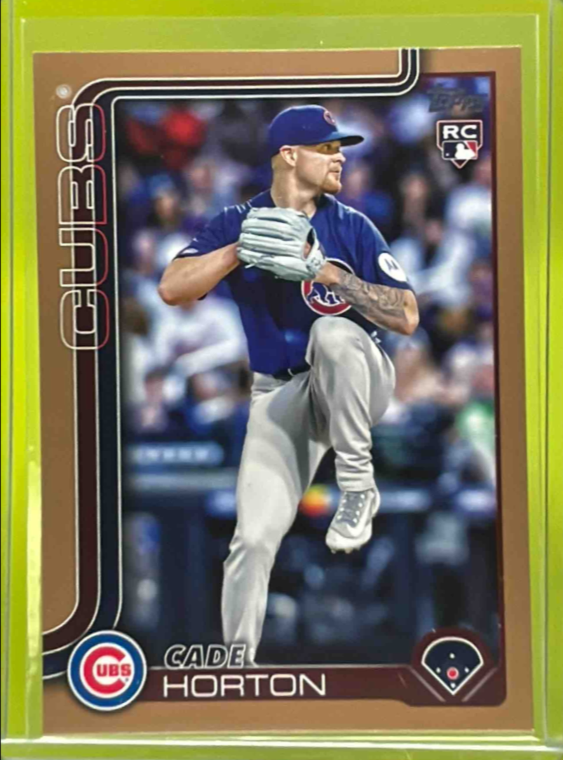 Cade Horton 2025 Topps Update #US140 Gold /2025 Price Guide