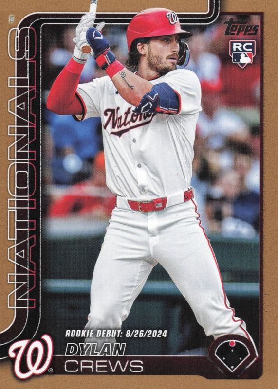 2025 Topps Update #US223 Rookie Debut - Gold /2025