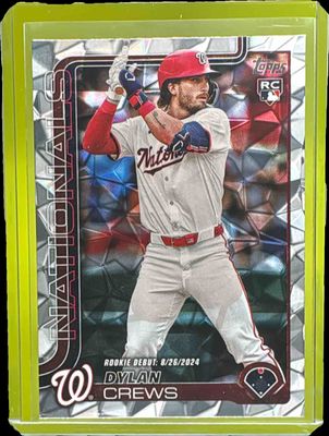 2025 Topps Update #US223 Rookie Debut - Diamante Foil