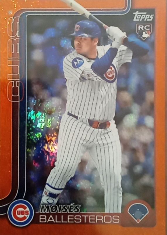 2025 Topps Update #US262 Orange Holo Foil /25