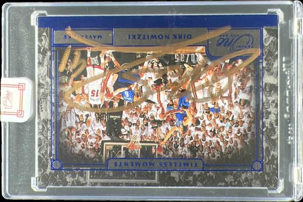 2020 One and One #TML-DNW Timeless Moments Autographs - Blue (/35)