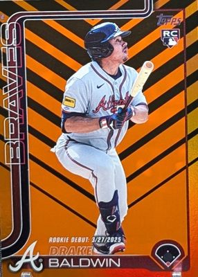 2025 Topps Update #US113 Rookie Debut - Holiday