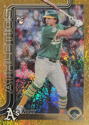 2025 Topps Update #US201 Gold Holo Foil /50