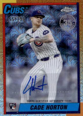 2025 Topps Update Silver Pack #U90CA-CH 1990 Chrome Autographs /299