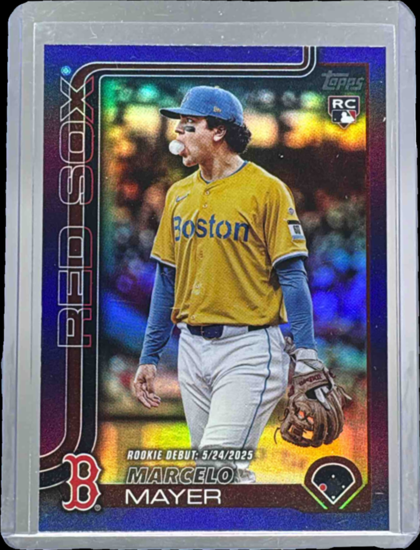 Marcelo Mayer 2025 Topps Update #US276 Rookie Debut - Purple