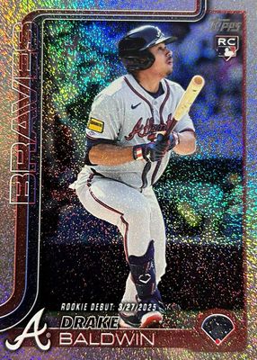 2025 Topps Update #US113 Rookie Debut - Sandglitter