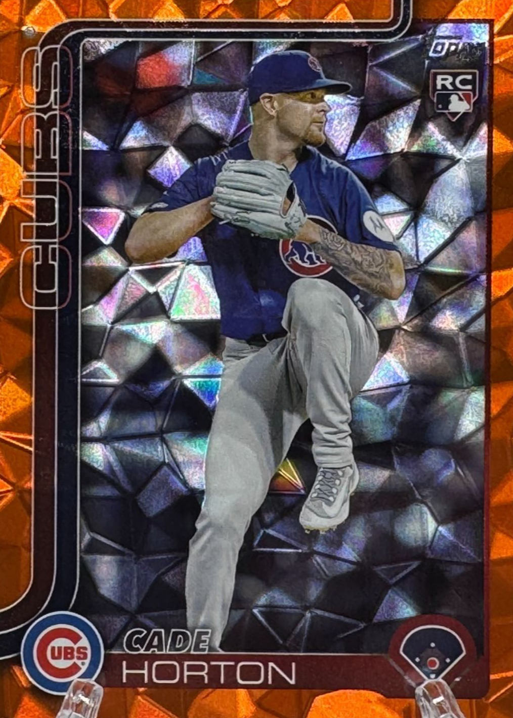 Cade Horton 2025 Topps Update #US140 Orange Diamante Foil /25