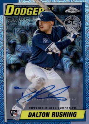 2025 Topps Update Silver Pack #U90CA-DR 1990 Chrome Autographs /299