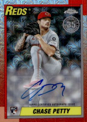 2025 Topps Update Silver Pack #U90CA-CP 1990 Chrome Autographs /299