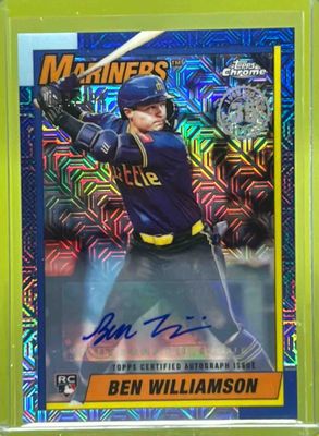 2025 Topps Update Silver Pack #U90CA-BW 1990 Chrome Autographs /299