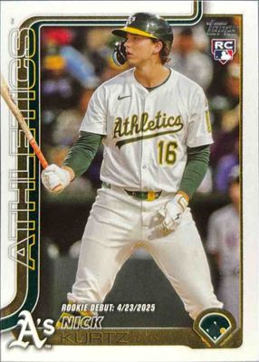 2025 Topps Update #US197 Rookie Debut