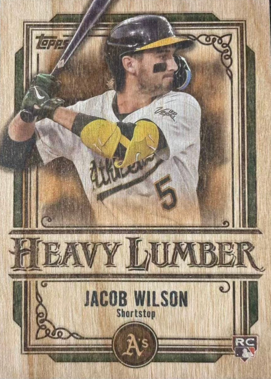 Jacob Wilson 2025 Topps Update #HL-68 Heavy Lumber /(SSP) Price