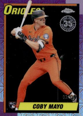 2025 Topps Update Silver Pack #U90C-51 1990 Chrome - Black Refractor /10