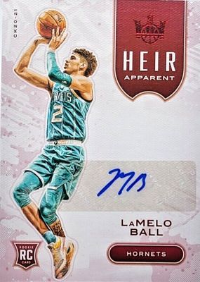 2020 Court Kings #HA-LMB Heir Apparent Autographs - Ruby (/75)