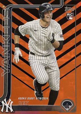 2025 Topps Update #US25 Rookie Debut - Holiday