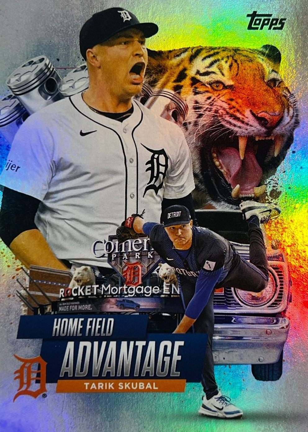 その他 TOPPS  FIELD ADVANTAGE TARIK SKUBAL Tarik Skubal 2025 Topps Update #HA-46 Home Field Advantage /(SSP