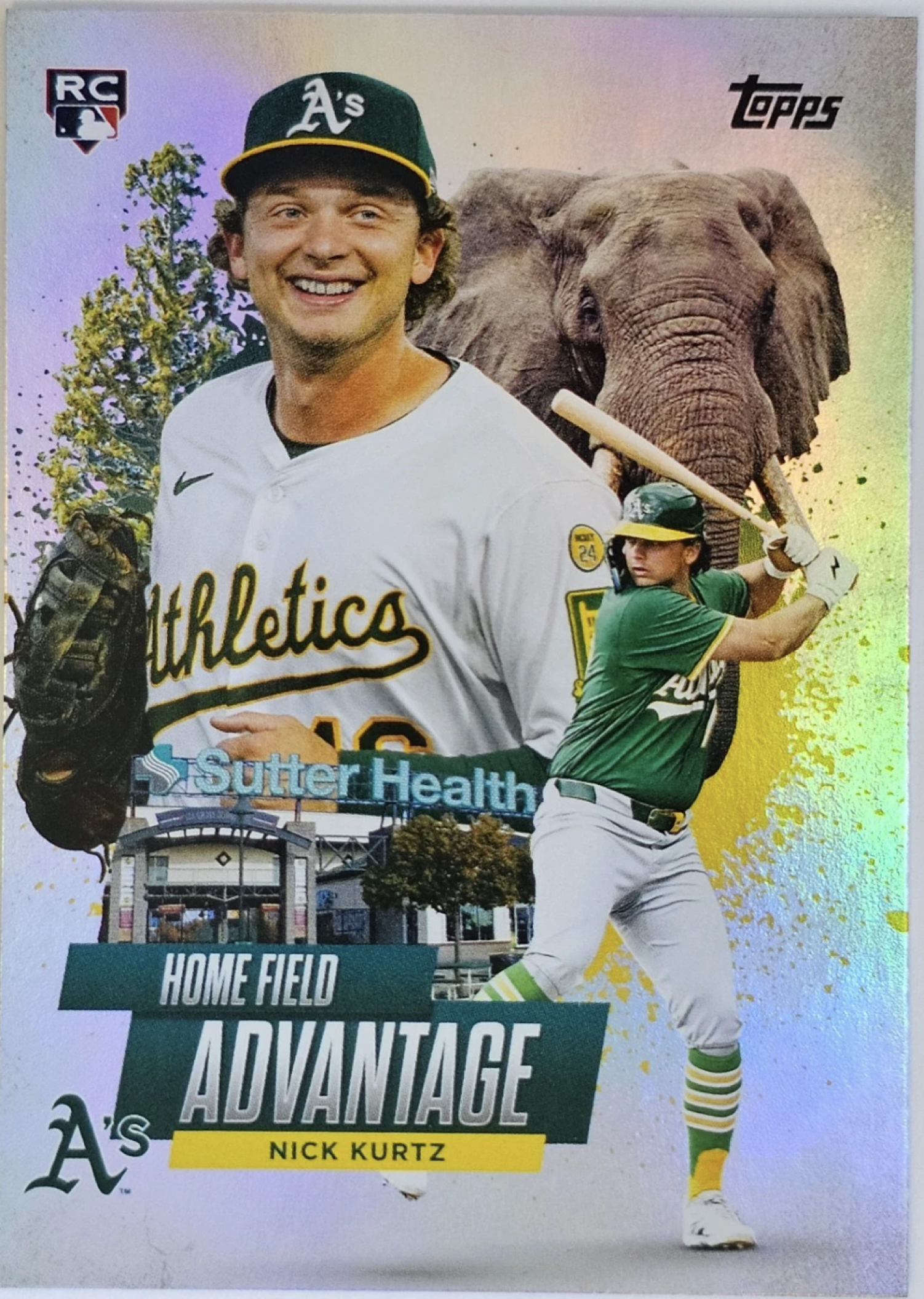 Nick Kurtz 2025 Topps Update #HA-49 Home Field Advantage /(SSP