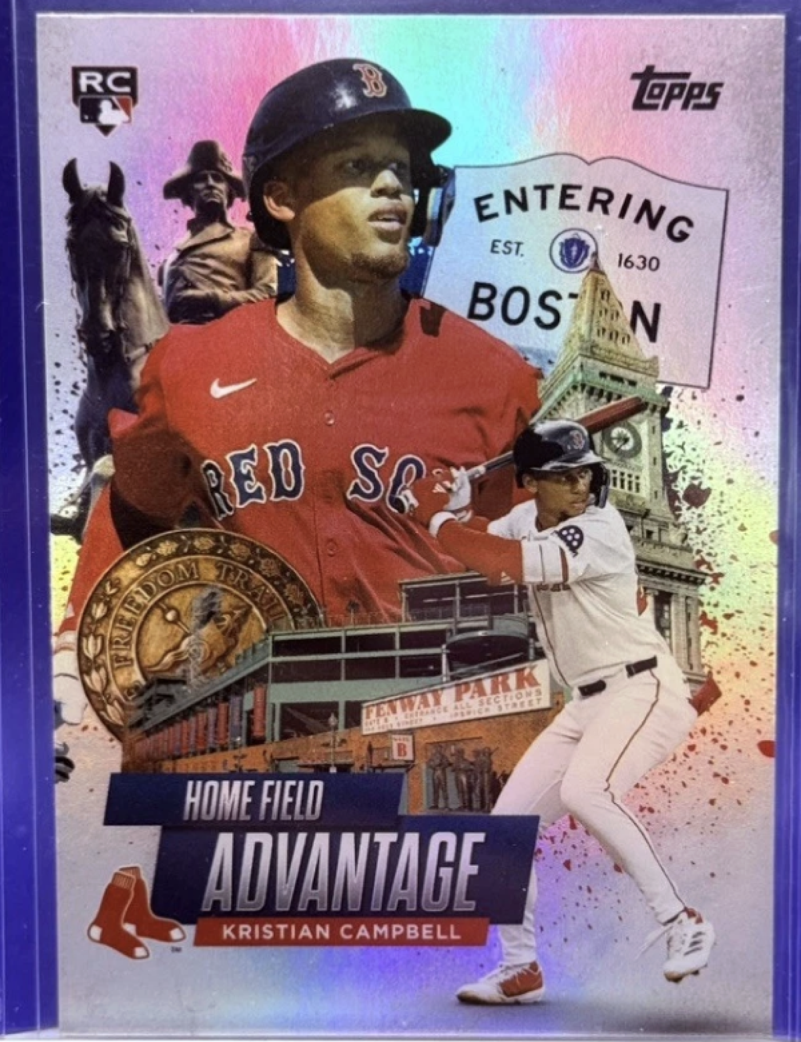 Kristian Campbell 2025 Topps Update #HA-43 Home Field Advantage 
