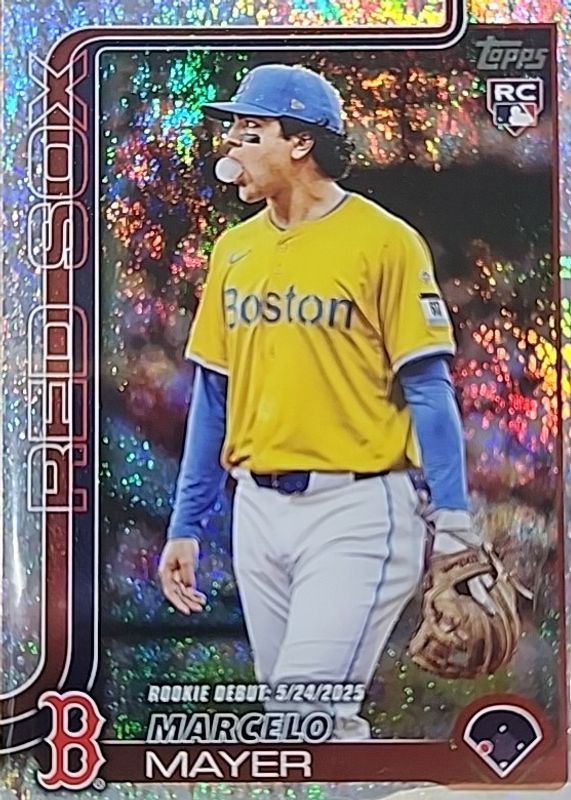 2025 Topps Update #US276 Rookie Debut - Sandglitter