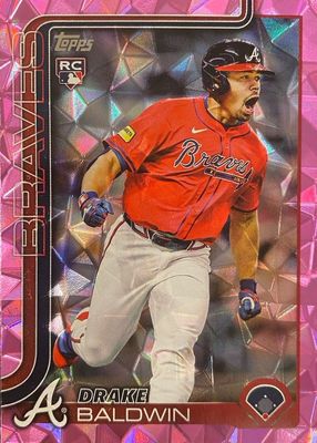 2025 Topps Update #US87 Pink Diamante Foil