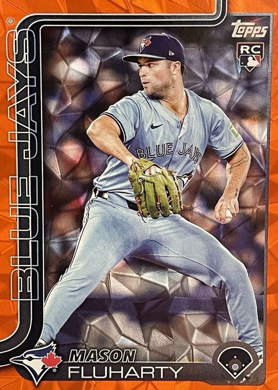 2025 Topps Update #US138 Orange Diamante Foil /25