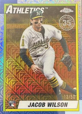 2025 Topps Update Silver Pack #U90C-67 1990 Chrome - Gold Refractor /50