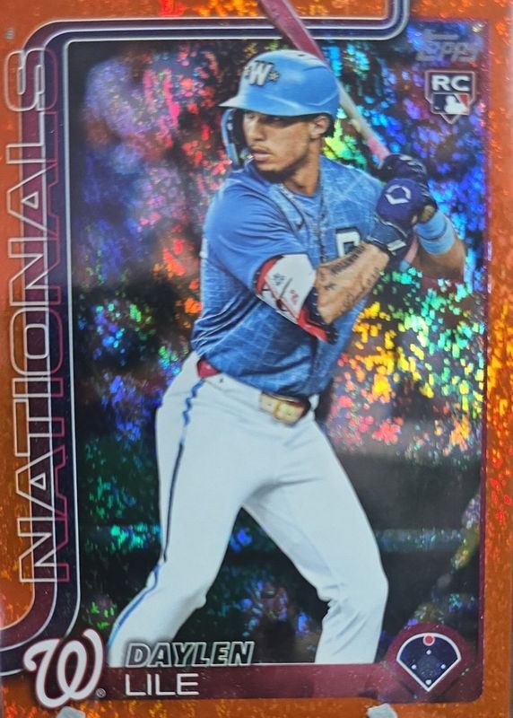 2025 Topps Update #US172 Orange Holo Foil /25