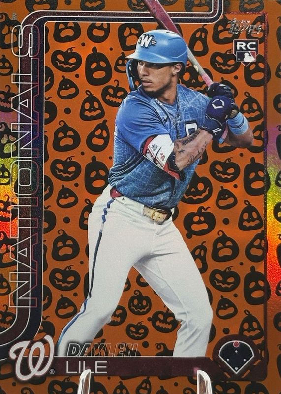 2025 Topps Update #US172 Holiday Jack O'Lantern