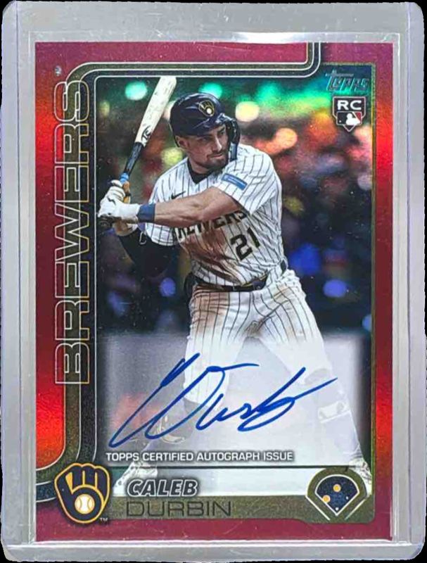 2025 Topps Update #US170 Real One Autographs - Red Foil /5