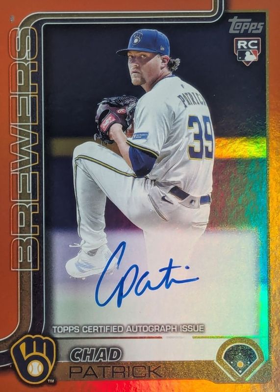 2025 Topps Update #US307 Real One Autographs - Orange Foil /25