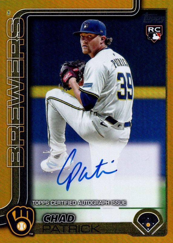 2025 Topps Update #US307 Real One Autographs - Gold Foil /50