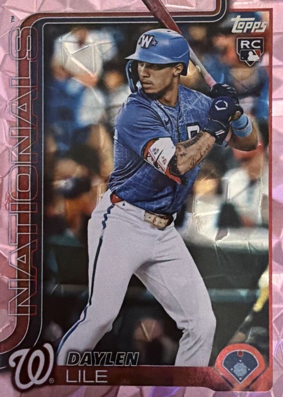 2025 Topps Update #US172 Pink Diamante Foil