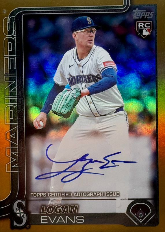 2025 Topps Update #US302 Real One Autographs - Gold Foil /50